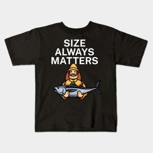 Size always matters Kids T-Shirt